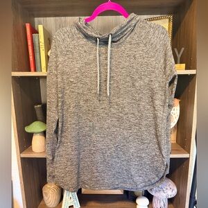 Heather Gray Women's Pullover Hoodie